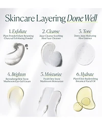 Well People Plant Powderfoliant Renewing Charcoal Exfoliating Powder