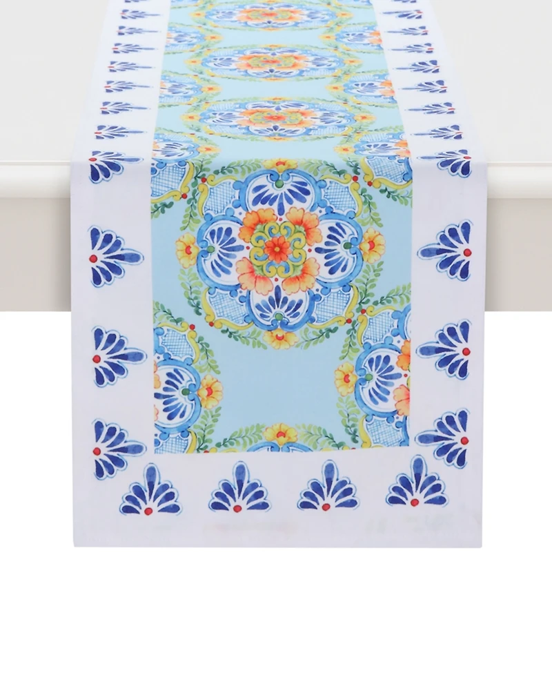 Laural Home Talavera Runner, 13" x 72"