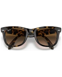 Ray-Ban Sunglasses, RB4105 Folding Wayfarer