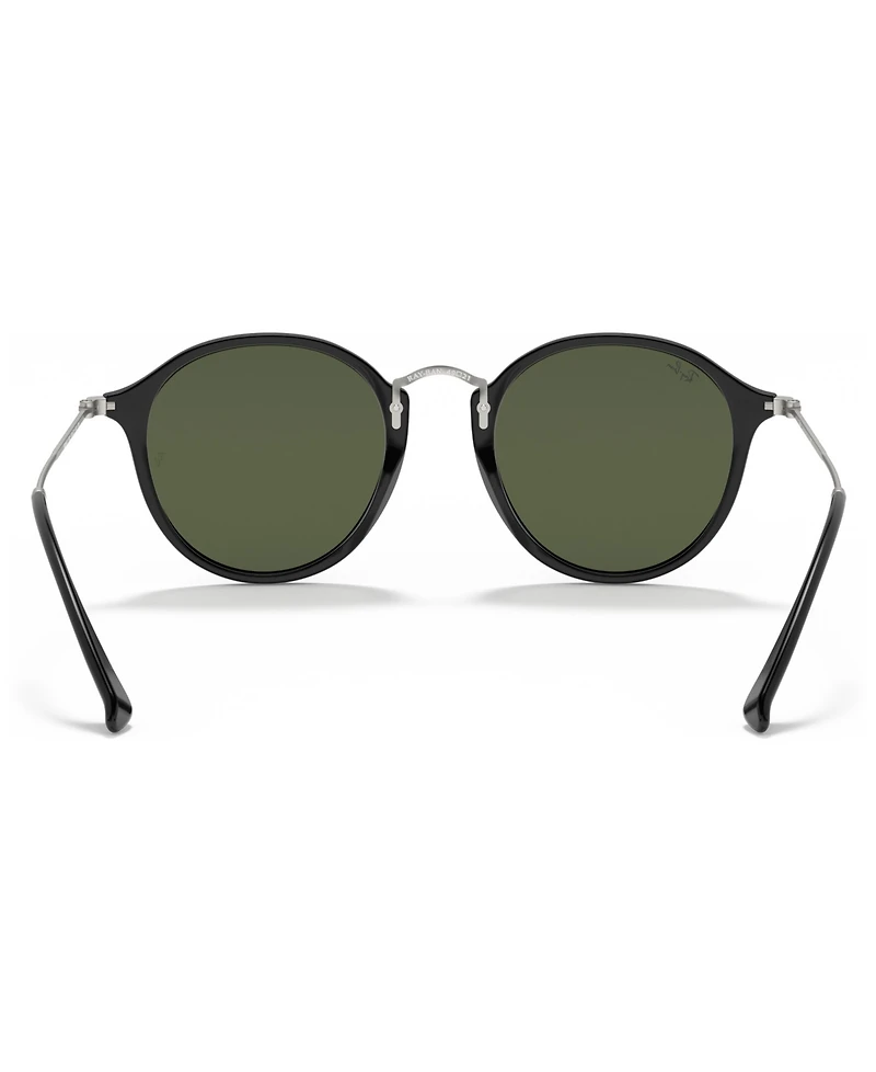 Ray-Ban Round Fleck Unisex Sunglasses, RB2447