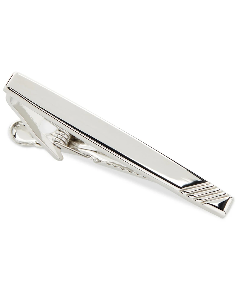 Perry Ellis Portfolio Men's Triple-Stripe Tie Bar
