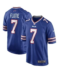 Men's Nike Doug Flutie Royal Buffalo Bills Game Retired Player Jersey