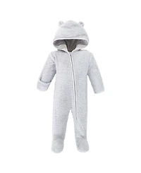 Hudson Baby Boys Unisex Sherpa Sleep and Play