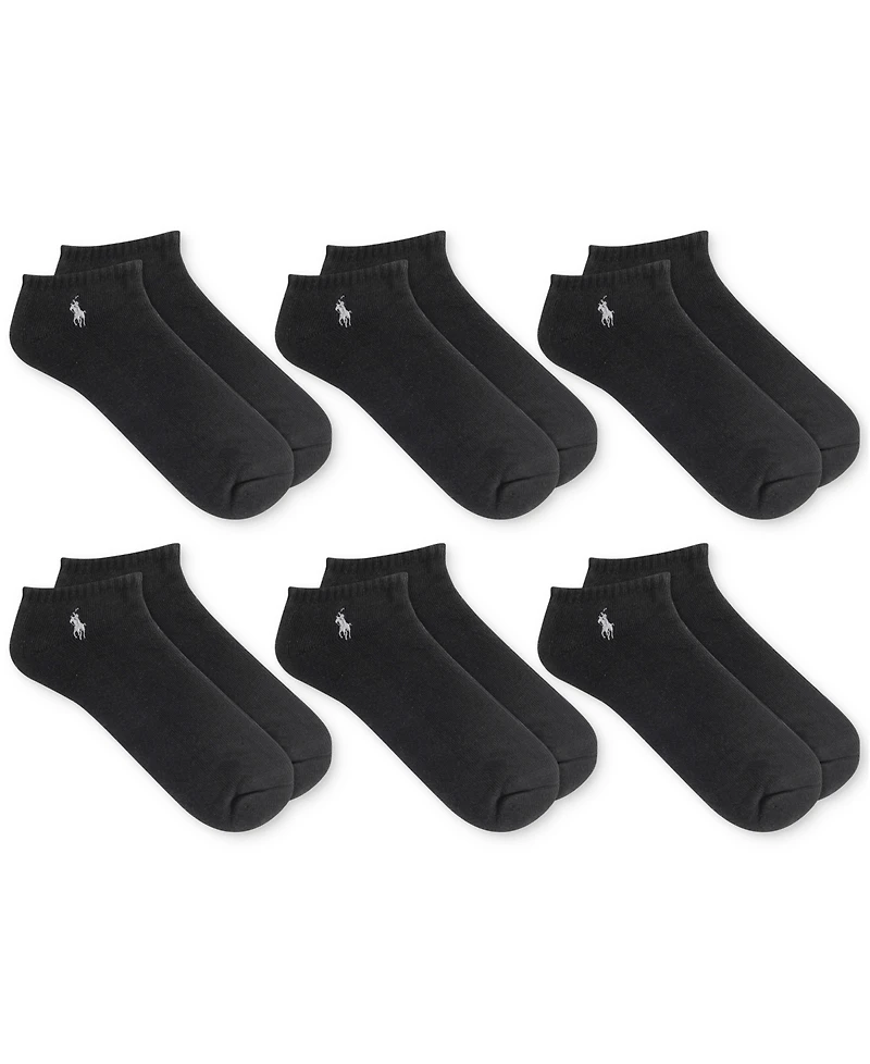 Polo Ralph Lauren Men's 6-Pack Performance Sport Low Cut Socks