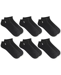 Polo Ralph Lauren Men's 6-Pack Performance Sport Low Cut Socks
