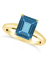Macy's London Topaz (4-1/4 ct. t.w.) Ring 14K Yellow Gold
