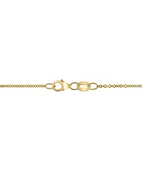 Effy Diamond Pave Butterfly 18" Pendant Necklace (1/10 ct. t.w.) in 14k Gold-Plated Sterling Silver