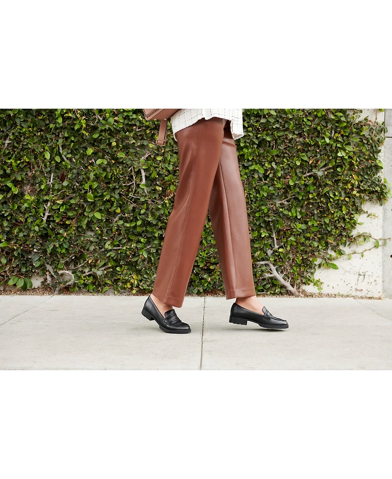 LifeStride Women's London Lug Sole Penny Loafers