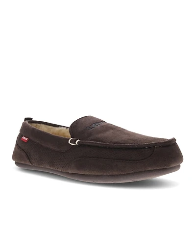 Levi's Men's Harlin 2 Memory Foam Moccasin Slippers
