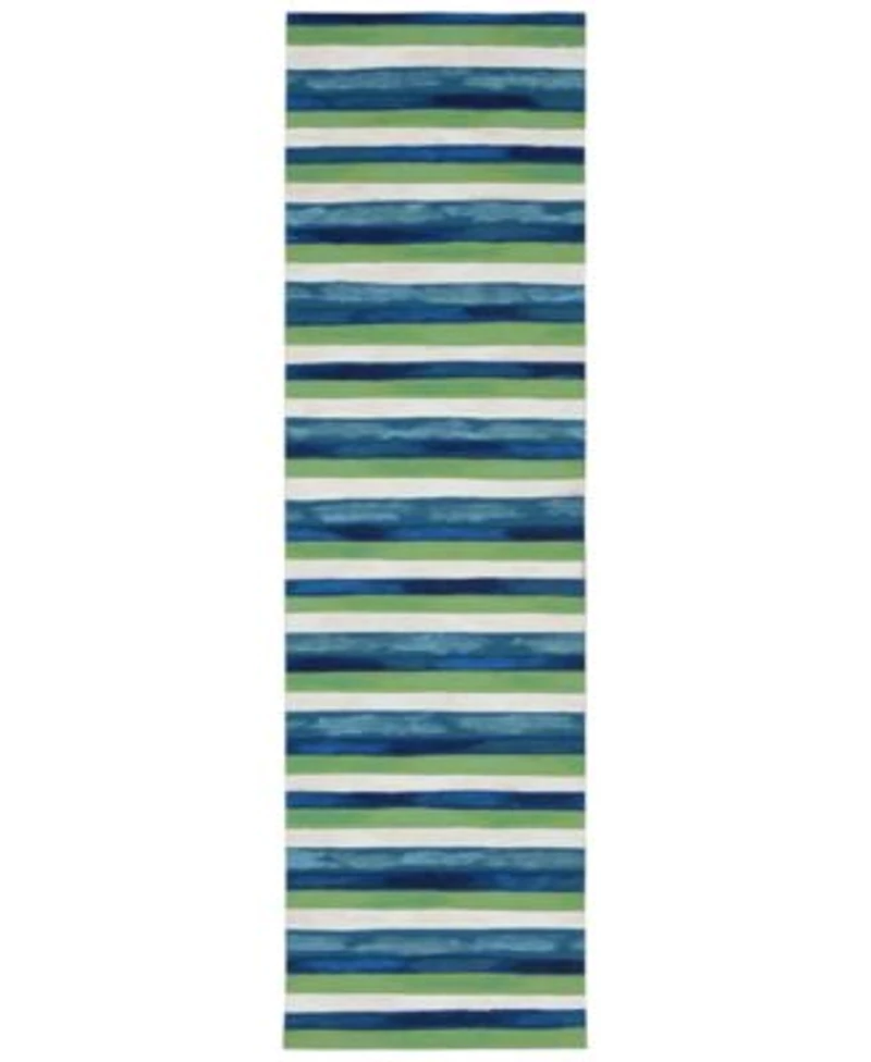 Liora Manne Visions Ii Painted Stripes Area Rug