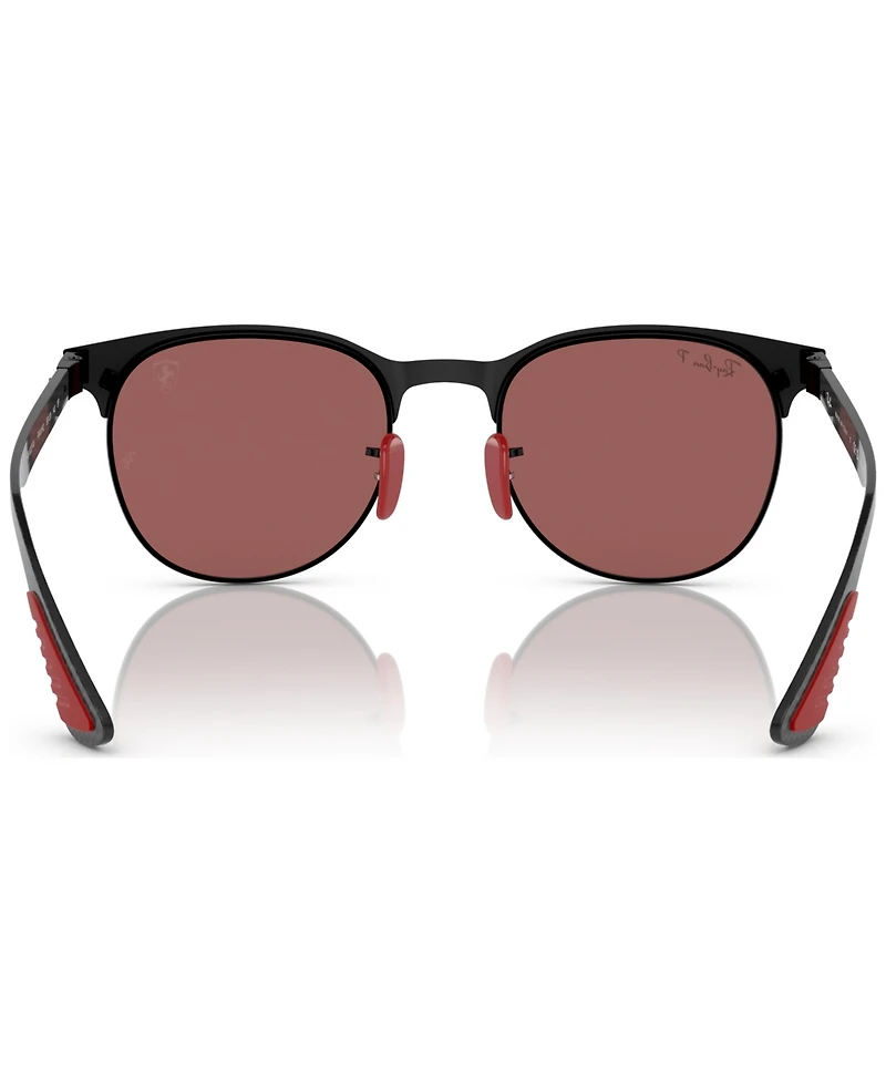 Ray-Ban RB8327M Scuderia Ferrari Collection 53 Unisex Polarized Sunglasses