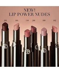 Armani Beauty Lip Power Long-Lasting Satin Lipstick