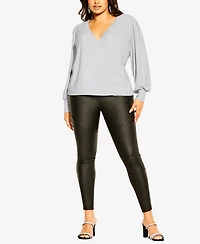 City Chic Plus Size Glowing Top