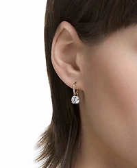 Swarovski Silver-Tone Constella Crystal Drop Earrings