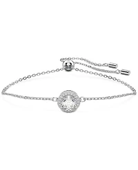 Swarovski Silver-Tone Constella Crystal Bangle Bracelet
