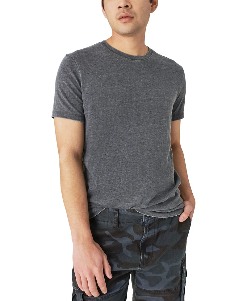 Lucky Brand Men's Classic Venice Burnout Crewneck T-Shirt