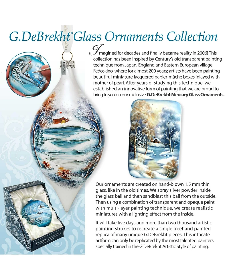 G.DeBrekht Saint Nicholas Holiday Ornament