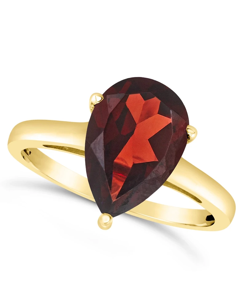 Macy's Garnet (3-1/3 ct. t.w.) Ring 14K Yellow Gold