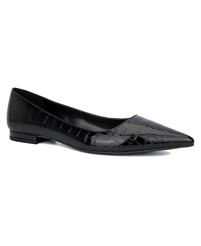 Bailey Ballet Flat - Wide Width - Black