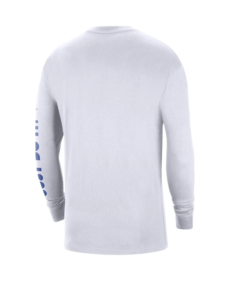 Men's Nike White Florida Gators Heritage Max 90 Long Sleeve T-shirt