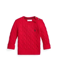 Polo Ralph Lauren Baby Boys Cable Knit Long Sleeves Sweater