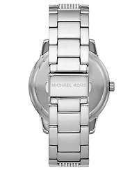 Michael Kors Women's Tibby Multifunction Silver-Tone Stainless Steel Bracelet Strap Watch 40mm