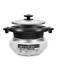 Zojirushi Ep-PFC20HA Gourmet D'Expert Electric Skillet For Yin Yang Hot Pot