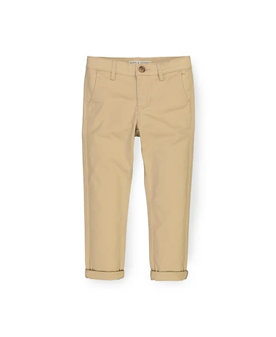 Hope & Henry Baby Boys Cotton Skinny Stretch Twill Chino