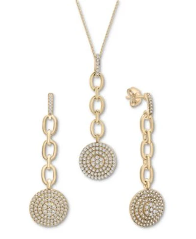 Wrapped In Love Diamond Elongated Circle Jewelry Collection In 14k Gold Created For Macys