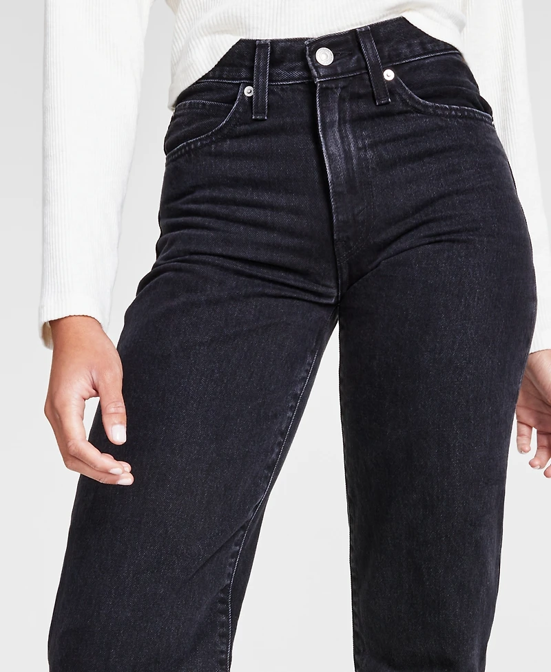 Levi's Women's Mid Rise Cotton 94 Baggy Jeans