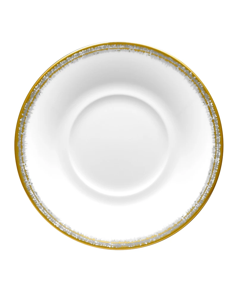Noritake Haku Set of 4 Saucers, Service For 4