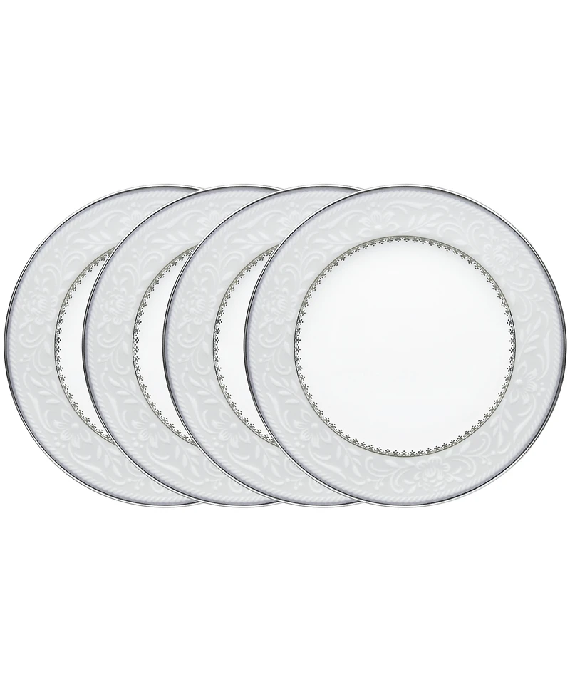Noritake Brocato Set of 4 Bread & Butter/Appetizer Plates
