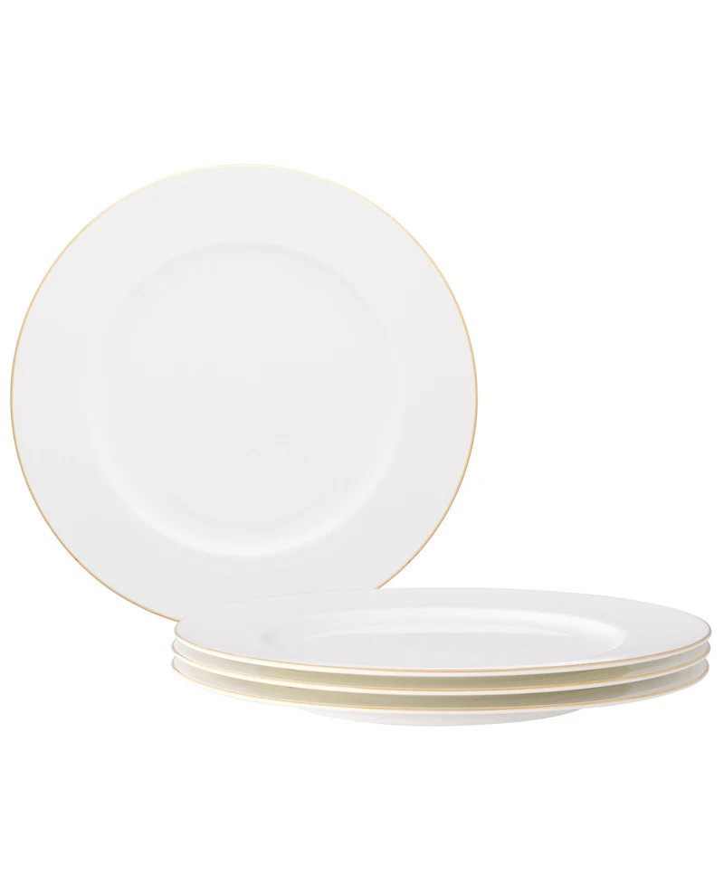 Noritake Accompanist Set of 4 Dinner Plates