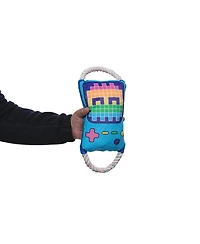Retro Gamer Plush Dog Toy – with Squeaker & Crinkle Paper for Fun Play, Durable for Chewing, Perfect for Playtime and Cuddles