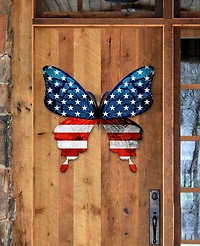 Designocracy Usa Butterfly Holiday Door Decor