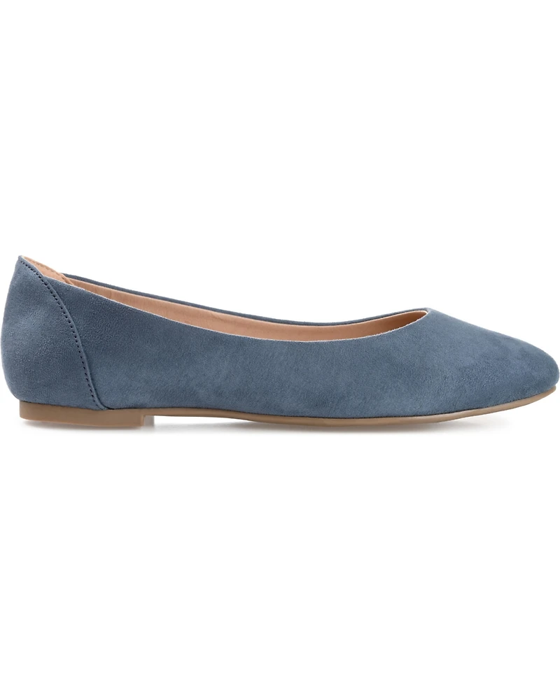 Journee Collection Women's Comfort Ballet Kavn Flats