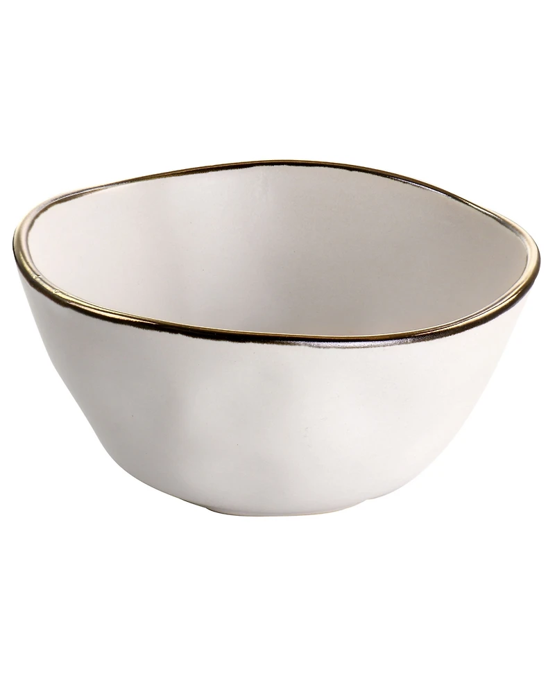 Elama Andres 16 Pc. Stoneware Dinnerware Set, Service for 4