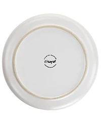 Elama Alejandro Gold-Tone Dinner Plates, Set of 6