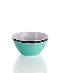 Elama Turquoise Melamine 12 Pc. Dinnerware Set, Service for 4