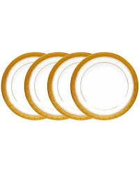 Noritake Crestwood Gold Set of 4 Bread & Butter/Appetizer Plates