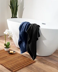 Uchino Waffle Twist 100% Cotton Washcloth, 13" x