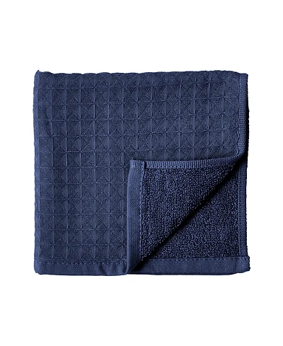 Uchino Waffle Twist 100% Cotton Washcloth, 13" x