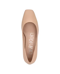 Calvin Klein Women's Alanta Block Heel Dress Pumps