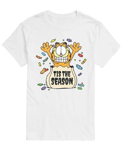 Airwaves Men's Garfield Tis The Season T-shirt