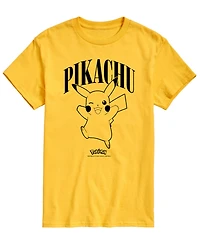 Airwaves Men's Pokemon Pikachu Graphic T-shirt