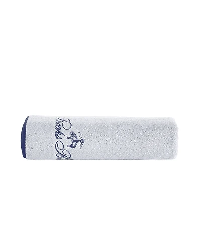 Brooks Brothers Contrast Frame Turkish Cotton Bath Towel, 55" x 28"