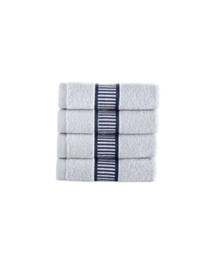 Brooks Brothers Fancy Border Bath Towels