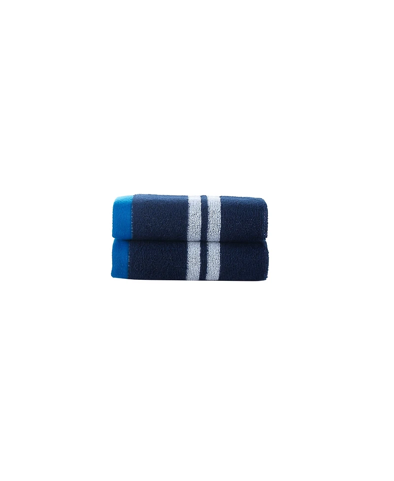Brooks Brothers Nautical Blanket Stripe Piece Turkish Cotton Wash Towel Set