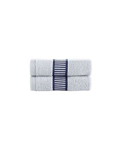Brooks Brothers Fancy Border Piece Turkish Cotton Wash Towel Set