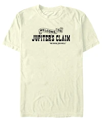 Fifth Sun Men's Nope Jupiter's Claim Welcome Icon Short Sleeve T-shirt